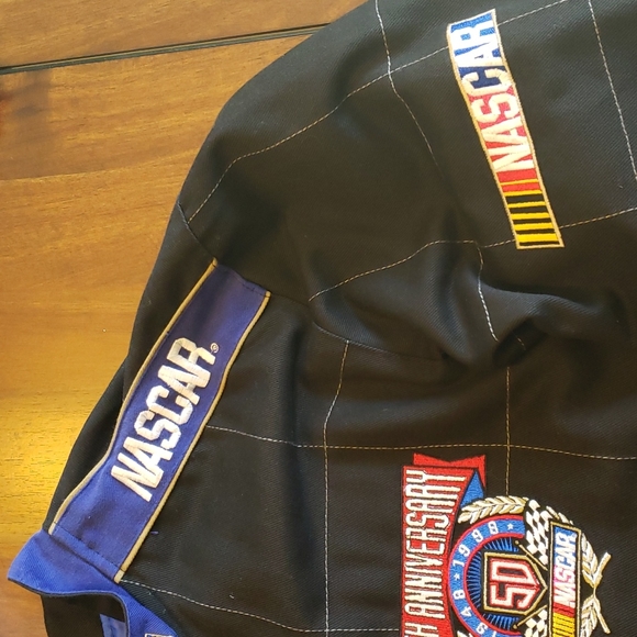 Vintage Jeff Hamilton Racing NASCAR 50th Edition Jacket - Picture 4 of 8